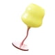thumbnail image 4 of Copas de vino, copas de champán creativas, copas de cristal con tallo, cóctel de vino romántico Amarillo, 4 of 9