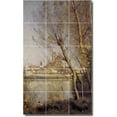 thumbnail image 1 of Ceramic Tile Mural-Jean Corot Landscapes Painting 311. 24" w x 40" h using (15) 8 x 8 ceramic tiles, 1 of 3