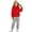 Red, variant on HXWCHs Girls Athletic Sweatsuit 2 Pieces Back To School Outfits for Girls, Long Sleeve Sweatshirts with Jogger Pants Comfy Sets Size: 5-6 Years Pink