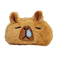 thumbnail image 3 of Estuche para lápices de capibara de peluche, organizador de papelería, bolso para bolígrafos, bolsa para animales de peluche Estilo A, 3 of 9