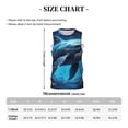 thumbnail image 4 of Xecao Colorful Ocean Whale print basketball shirt for both men and women, a unisex basketball jersey perfect for theme parties-Medium, 4 of 6