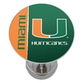 thumbnail image 2 of University of Miami Text Bar Table with Adjustable Footrest and Acrylic Top, 2 of 5