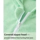 thumbnail image 3 of Toalla con capucha Miss Shorthair con cremallera para niños de 11 a 13 años, 3 of 7