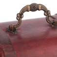 thumbnail image 4 of Domqga Wine Package Box, Wine Box, Vintage Single Red Wine Storage Box Portable Wooden Wine Package Gift Box W/ Handle, 4 of 8