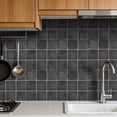 thumbnail image 4 of 10 Pcs, 3D Peel and Stick Tile, 11.8"×11.8" 10-Sheet PVC Square Peel and Stick Backsplash for Kitchen Stick on Tiles for Bathroom, Living Room, Fireplace, Wall Decor, 4 of 7