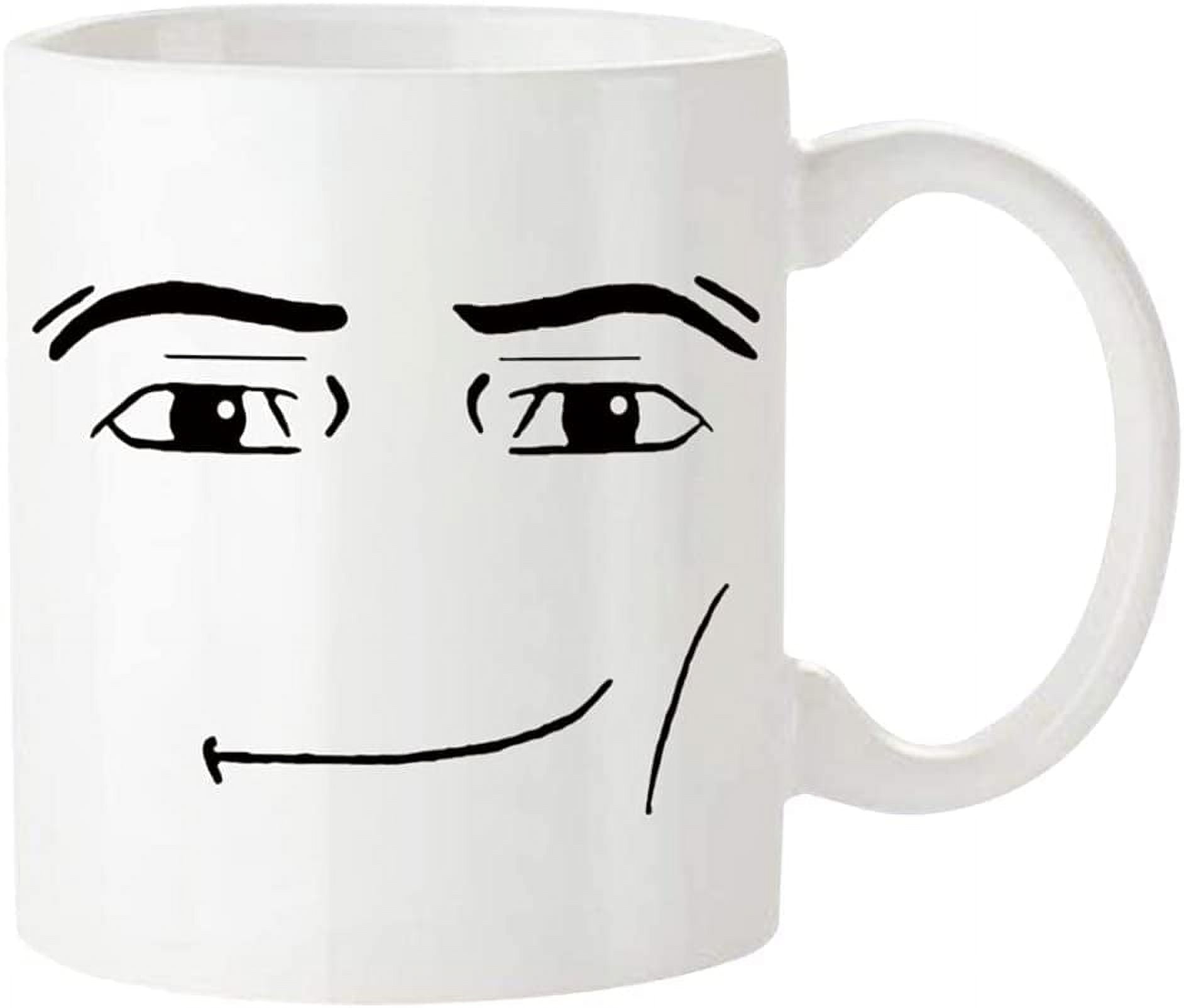 MAN FACE MUG