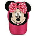 thumbnail image 6 of Disney Girls’ Minnie Mouse Glitter Baseball Cap – Minnie Mouse Costume Hat with 3D Ears (2-7), 6 of 6