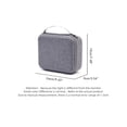 thumbnail image 2 of Caja De Almacenamiento Portátil Compatible Con Dji Om 5 Estuche De Transporte Con Cremallera Bidireccional Accesorios Para Drones Methold AP006505-01, 2 of 6