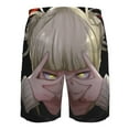 thumbnail image 6 of Mha My Hero Academia Himiko Toga Men's Beach Shorts Swim Trunks Casual Quick Dry Board Shorts Swimwear with Mesh Lined and Pockets, 6 of 8