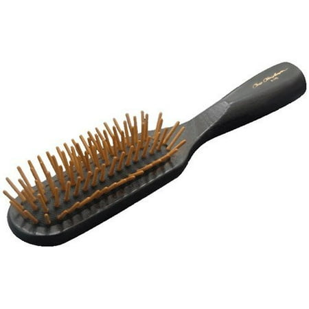Oblong Wood Pin BrushThis unique, all wood brush will make daily grooming an enjoyable experience for both you and your best friend By Chris