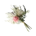 thumbnail image 3 of Ramo de flores artificiales para novia, paquete de flores de simulación, centro de mesa de oficina en casa, ramo falso, rosa púrpura Advancent HA7195-01B, 3 of 6