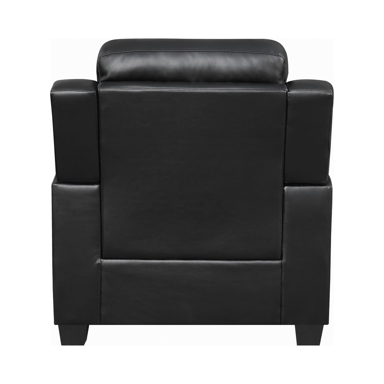Finley Tufted Upholstered Chair Black - image 3 of 5