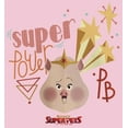 thumbnail image 2 of Girl's DC League of Super-Pets Super Power PB Pig  Graphic Tee Light Pink Small, 2 of 4