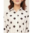 thumbnail image 5 of Moomaya Spread Collar Shirt Cotton Dress - Women's Casual Printed Dress, 5 of 9