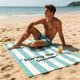 thumbnail image 4 of Fashionable Colorful Striped Beach Towels Soft And -fine Fiber Bath Towels For Bathing, 4 of 6