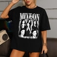 thumbnail image 2 of Miyeon I-DLE Kpop Graphic T-shirt, Syncopation, Vintage Music Theme Casual Tee, 2 of 5