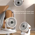 thumbnail image 4 of Ventilador De Escritorio Mini Abanico Pequeño Portátil Pamolo Ajustable, 4 of 7
