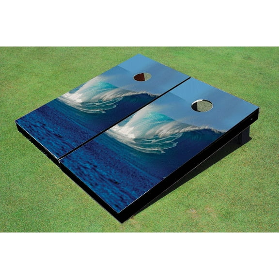 Teahupoo Themed Cornhole Boards