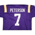 thumbnail image 3 of LSU Tigers Patrick Peterson Autographed Purple Jersey Beckett BAS Witness 243598, 3 of 5