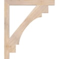 thumbnail image 3 of Ekena Millwork 3 1/2"W x 36"D x 42"H Merced Block Smooth Bracket, Douglas Fir, 3 of 4
