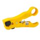 thumbnail image 2 of Pelacables coaxial con carcasa de ABS, cuchilla SK5, pelacables portátil incisivo, color amarillo, 2 of 12