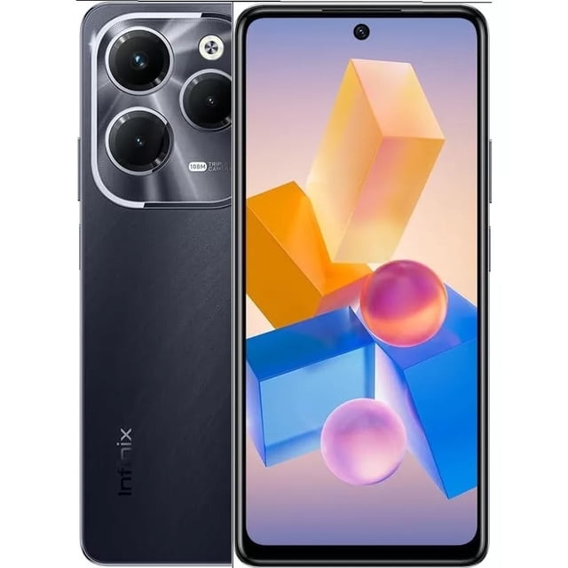 Infinix Hot 40 Pro 256GB 8GB RAM + 8GB RAM Dinámica Starlit Black