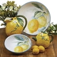 thumbnail image 3 of Certified International 23132 Citron 3-D Lemon 72 oz. Pitcher, 8.75" x 6.25" x 8", Multicolored, 3 of 5