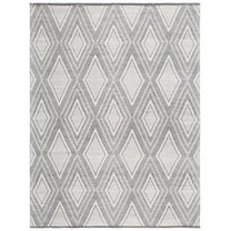 SAFAVIEH Vermont Wesley Ogee Area Rug, Ivory/Navy, 8' x 10'