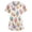 Z001_Camel, variant on Scrubs for Women Short Sleeve Cute Kitty Stretch Soft Comfy Plus Size V Neck Scrub Tops with Pockets