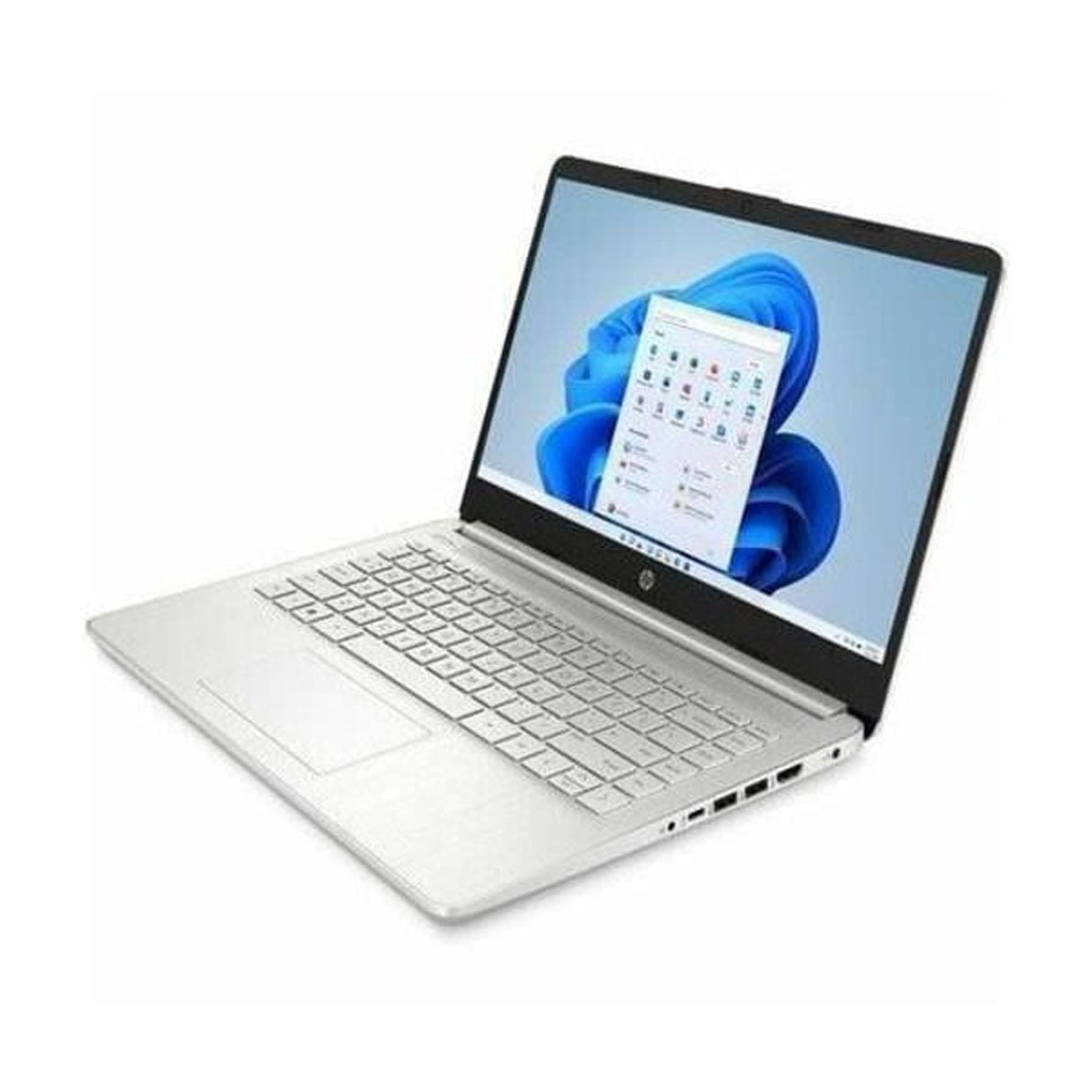 HP 14-dq3120nr 14" HD Laptop, Intel Celeron N4500 1.1GHz, 4GB RAM, 64GB eMMC, Windows 11 Home S Mode, Snowflake White