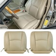 thumbnail image 4 of Zcargel Driver & Passenger Side Bottom Seat Cover Replace, for Lexus RX330 2003-2009, RX350 2003-2009, RX400 2003-2009, OE-Style Microfiber Leather, Ivory Tan, Heated/Non-Heated, Power/Manual Seats, 4 of 12