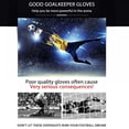 thumbnail image 6 of Size 9 Soccer Goalkeeper Latex Glove with Finger Guard Shrapnel Goalie Anti-Slip Goalie Training Gloves, 6 of 9