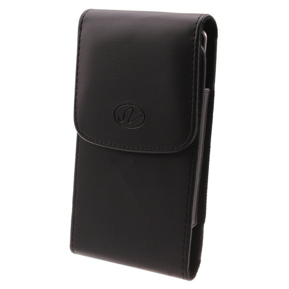 Case Belt Clip Leather for iPhone SE (2020)/SE (2022) - Holster Cover Pouch Vertical Carry Protective