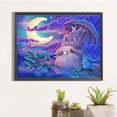 thumbnail image 2 of 5D bricolaje taladro redondo completo diamante pintura Totoro decoración del hogar arte artesanal FLhrweasw Nuevo, 2 of 9