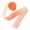 Orange, variant on FNGZ Neon Glow Crepe Fluorescent Orange Party Paper Streamers