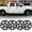 5149Black Matte, variant on 4PCS/Set 17" Alloy Wheel Skins Compatible with 2013-2018 Dodge Ram 1500/2019-2023 Dodge Ram 1500 Classic,Snap-on Installation Hubcap,Center Cap can be Reattached,Black Matte