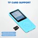 thumbnail image 5 of MP3/MP4 Digital Music Player, HiFi Lossless Sound Music Player with Music/Video/Voice Recording/FM Radio/E-Book Reader (Light Blue), 5 of 5