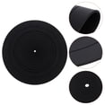 thumbnail image 3 of SHISUYAN Disc Protective Mat Silicone 29.5cm Shockproof Anti-vibration Disc Mat Pad, 3 of 9