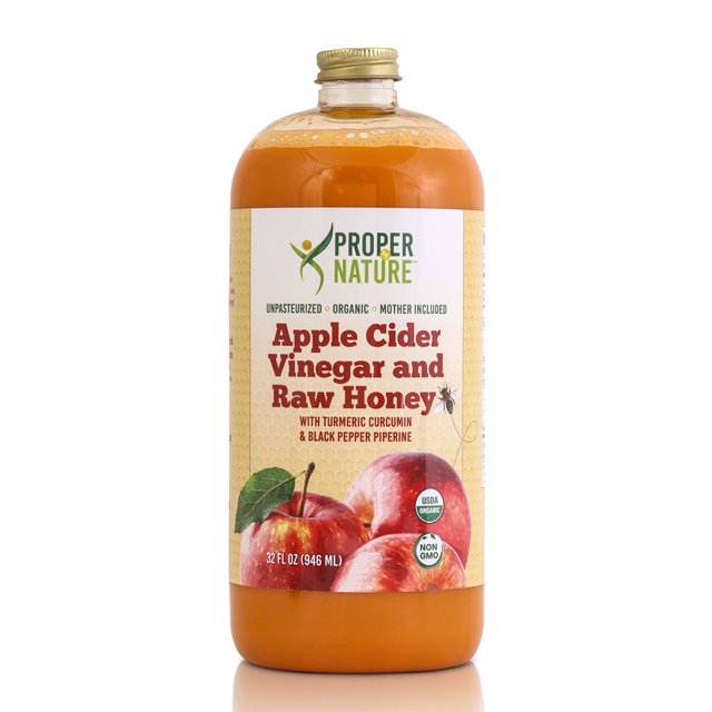Proper by Nature Apple Cider Vinegar, Raw Honey Turmeric Curcumin