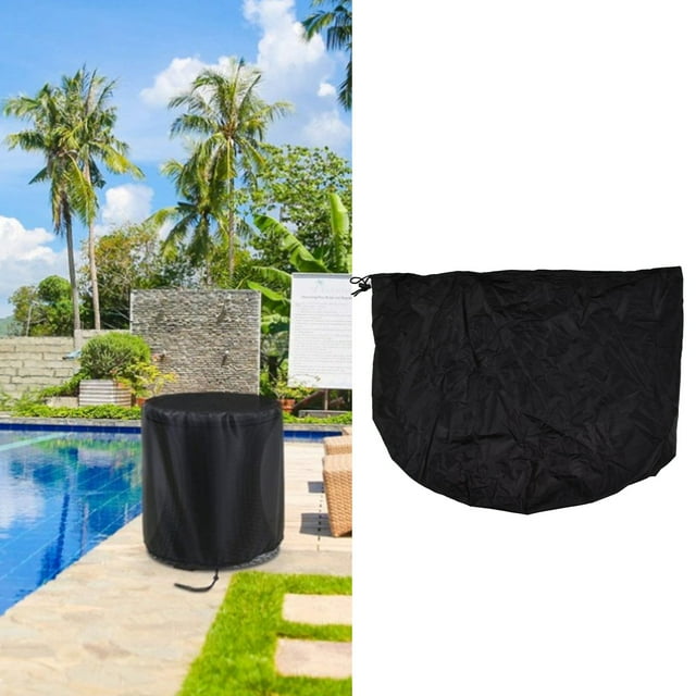 Cubierta De Mesa Redonda, Resistente Al Desgarro, Anti UV, Impermeable, Duradera, Para Jardinería Y Exteriores