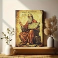 thumbnail image 6 of Old Man with Book Decorative Painting/Canvas Art， Suits for Living Room， Bedroom， Study， Office， Library， Hallway， Den， Conference Room， Home Gallery， Waiting Room， or Reading Nook Decoration., 6 of 8