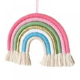 thumbnail image 1 of Oaktree Hand-woven Rainbow Hanging Decoration For Children Room Seven-strand Rainbow Hanging Decoration, 1 of 3
