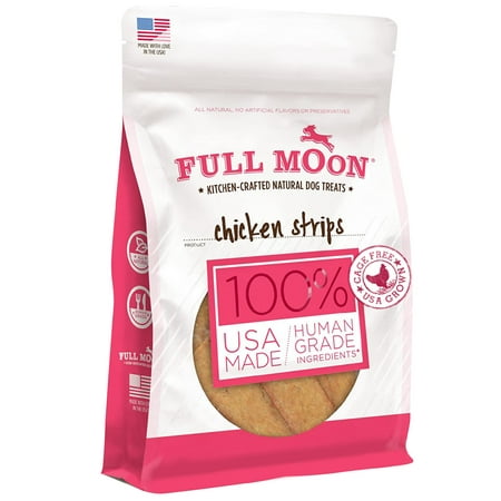 UPC: 0072745974984 | FULL MOON® All Natural Human Grade Dog Treats Chicken Strips 12 Ounce