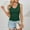 Green, variant on pstuiky Womens Tank Tops, Women Casual Solid Color Ribbed Sleeveless V Neck Blouse Top Comfortable Folded Design T Shirt for Everyday Wear Lightweight Summer Fashion Black L