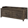 thumbnail image 4 of Farmington Entryway Storage Bench, Rustic, 4 of 8