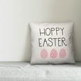 thumbnail image 2 of Creative Products Hoppy Easter Pink Eggs 20x20 Spun Poly Pillow, 2 of 2