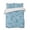 Blue, variant on Quilts Twin XL Size, Light Blue Teal Soft Comforter Bedding Set for Bed, Retro Botanical Abstract Art Lightweight Quilted Bedspread with Pillow Cover(2 Pieces) for All Season, 68x98 Inch