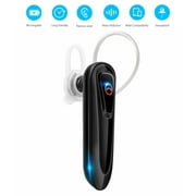 Bluetooth Headset, Wireless Business Earpiece V5.0 Lightweight Noisy Suppression Bluetooth Earphone with Microphone for Phone/Laptop/Car