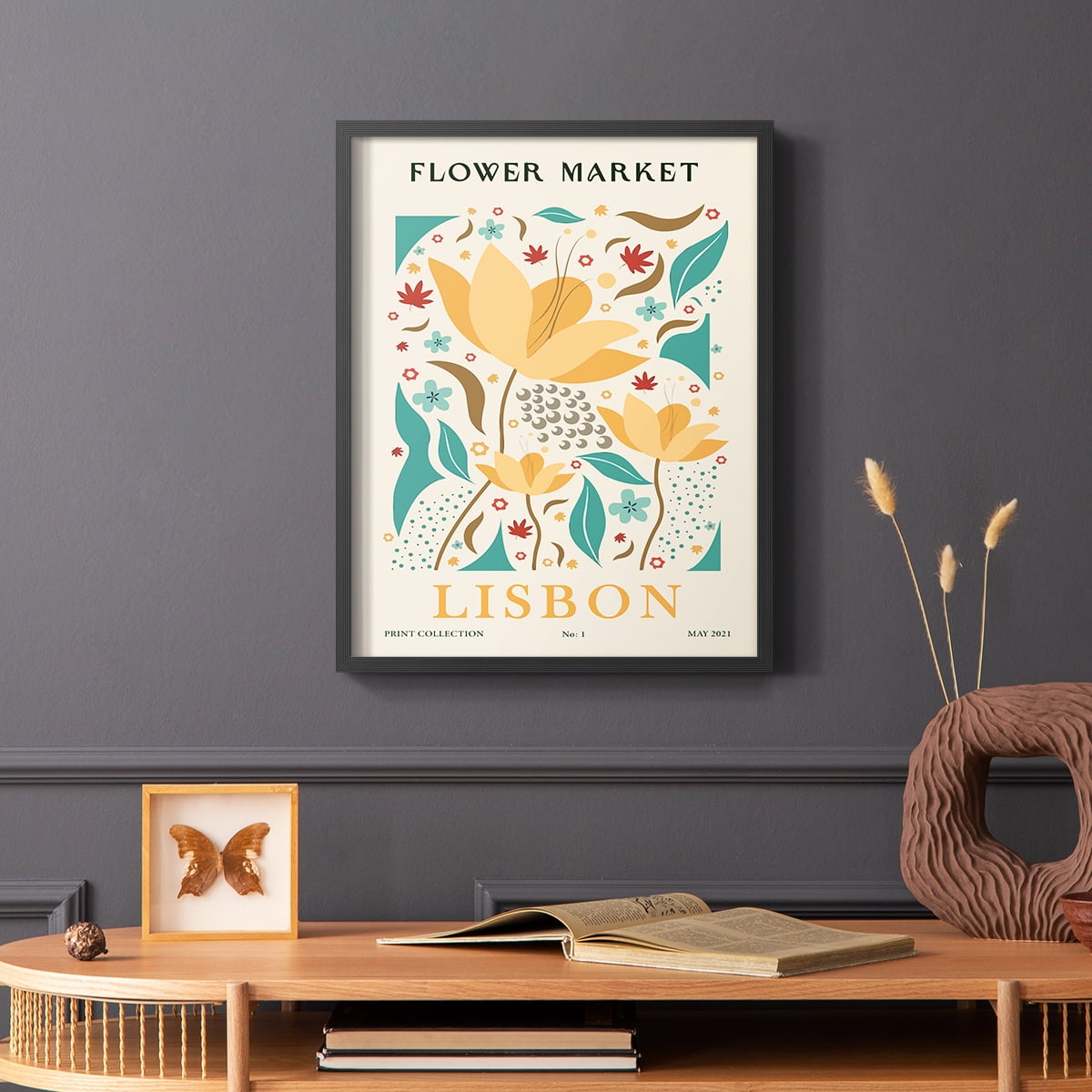 Matisse XL Framed Print - Solid Wood