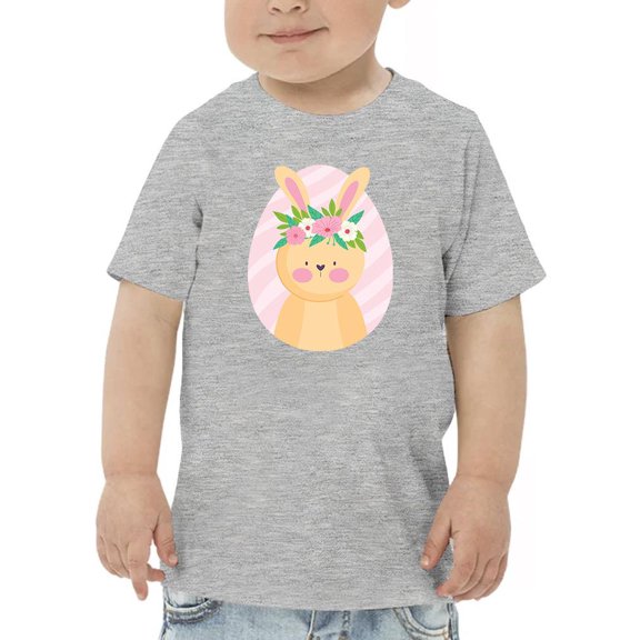 Cute Pink Easter Bunny T-Shirt Toddler -Image by Shutterstock, 3 Toddler